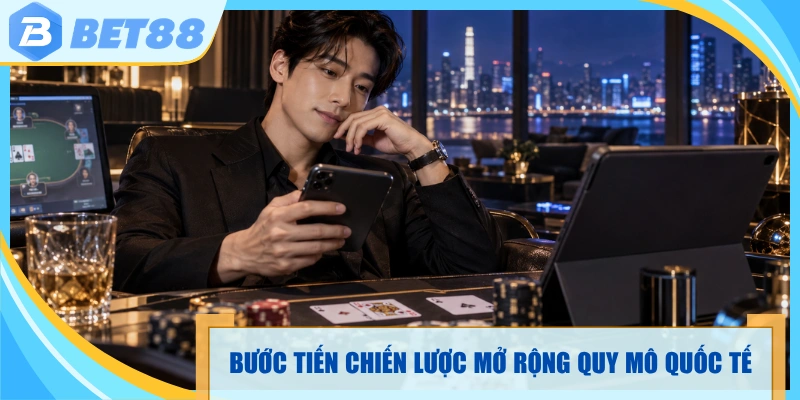 Bước tiến chiến lược mở rộng quy mô quốc tế